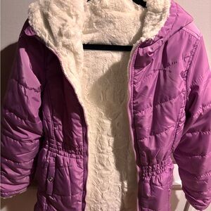 Madden Girl Junior's Reversible Anorak Jacket size Medium
